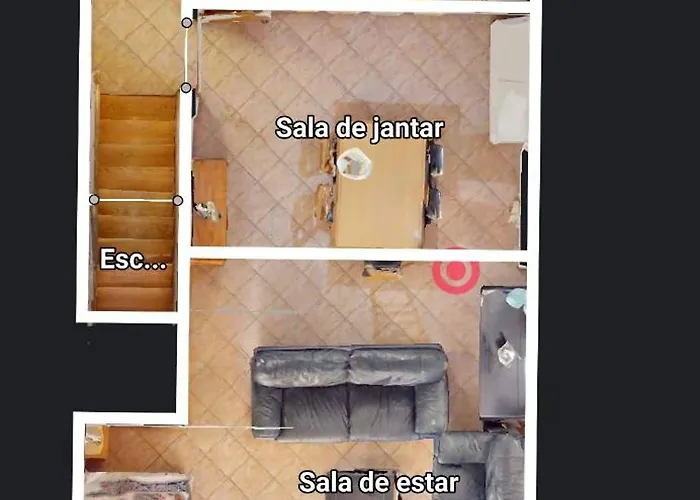 Moradia V2 - 200m Da Da Oura - Santa Eulalia Ferienhaus